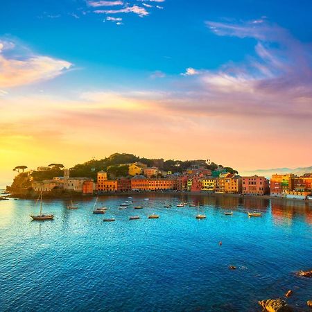 021 - Casa Ponente Con Terrazzo - Centro Citta, Carruggio E Mare Baia Del Silenzio A 500 M Apartment Sestri Levante Ngoại thất bức ảnh